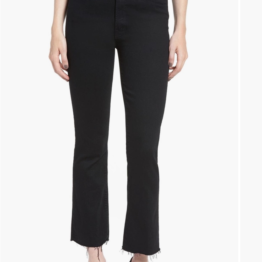 Mother The Hustler High Waist
Ankle Fray Jeans